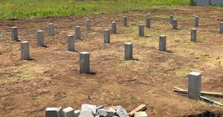 Фундамент на забивных жб сваях под ключ в Мелеузе - фундамент из забивных железобетонных свай цена от 3107 руб/м2